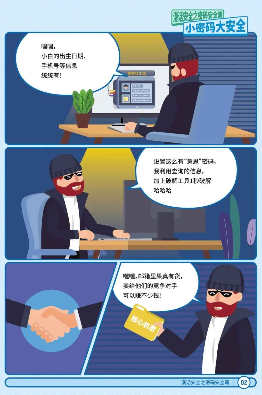 漫画安全之密码安全篇