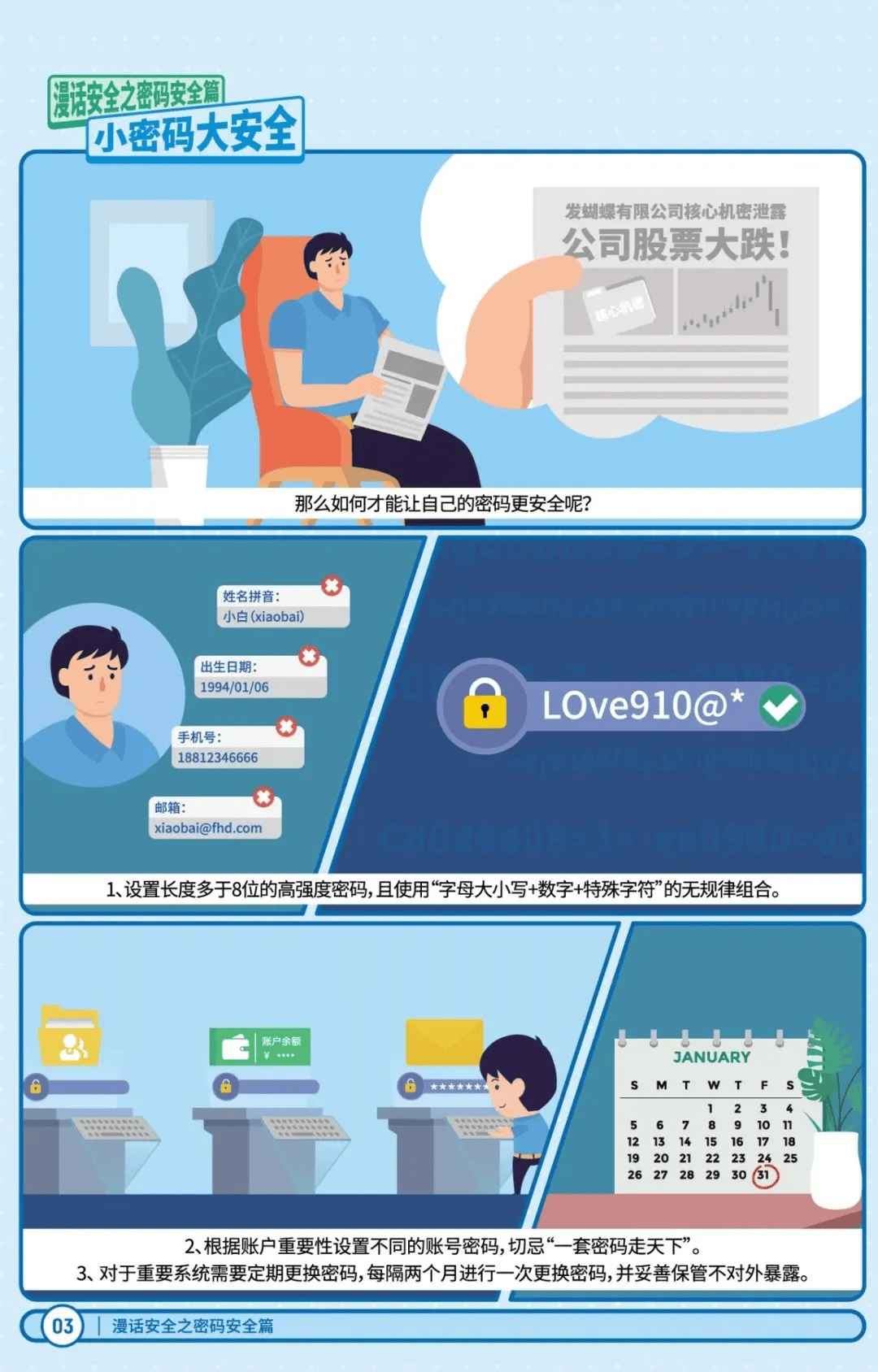 漫画安全之密码安全篇
