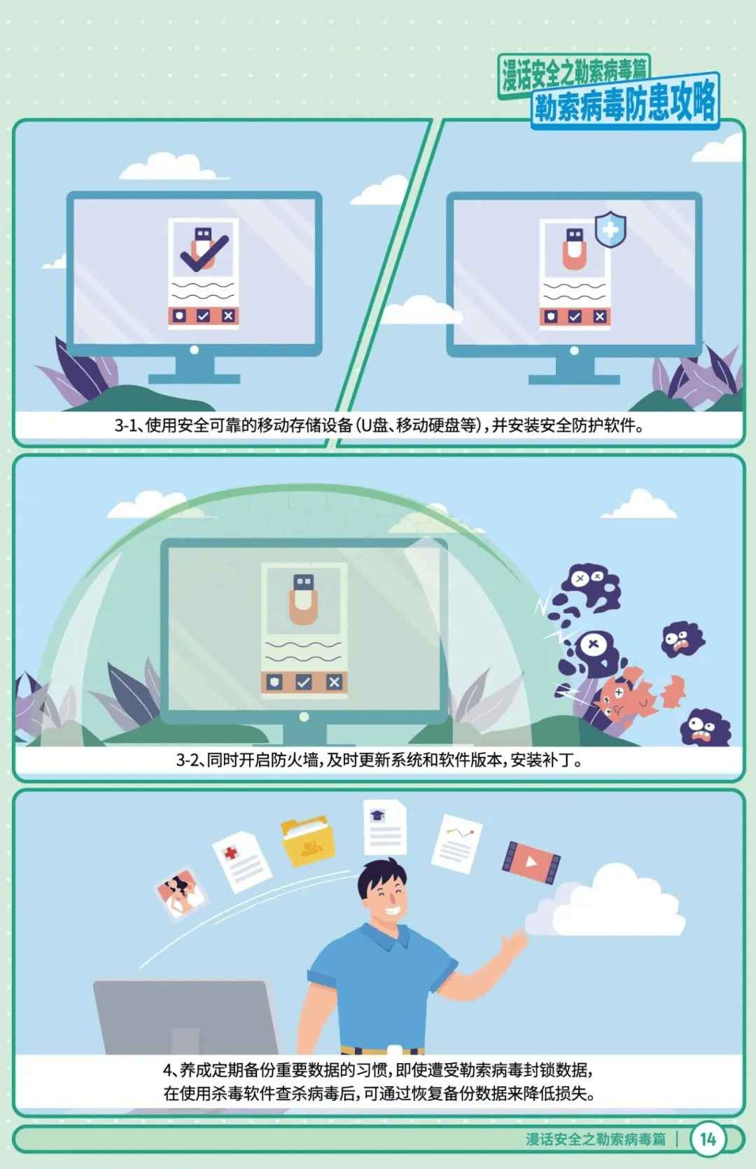 漫画安全之勒索病毒篇